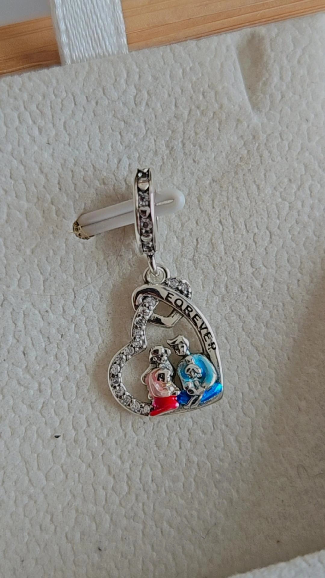 Pingente Família Forever em Prata 925 – Amor Eterno