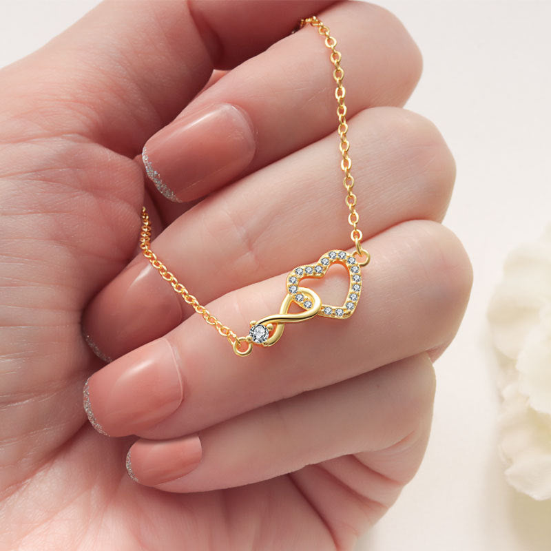 Pulseira Coração & Infinito — um símbolo de fé, cuidado e promessa