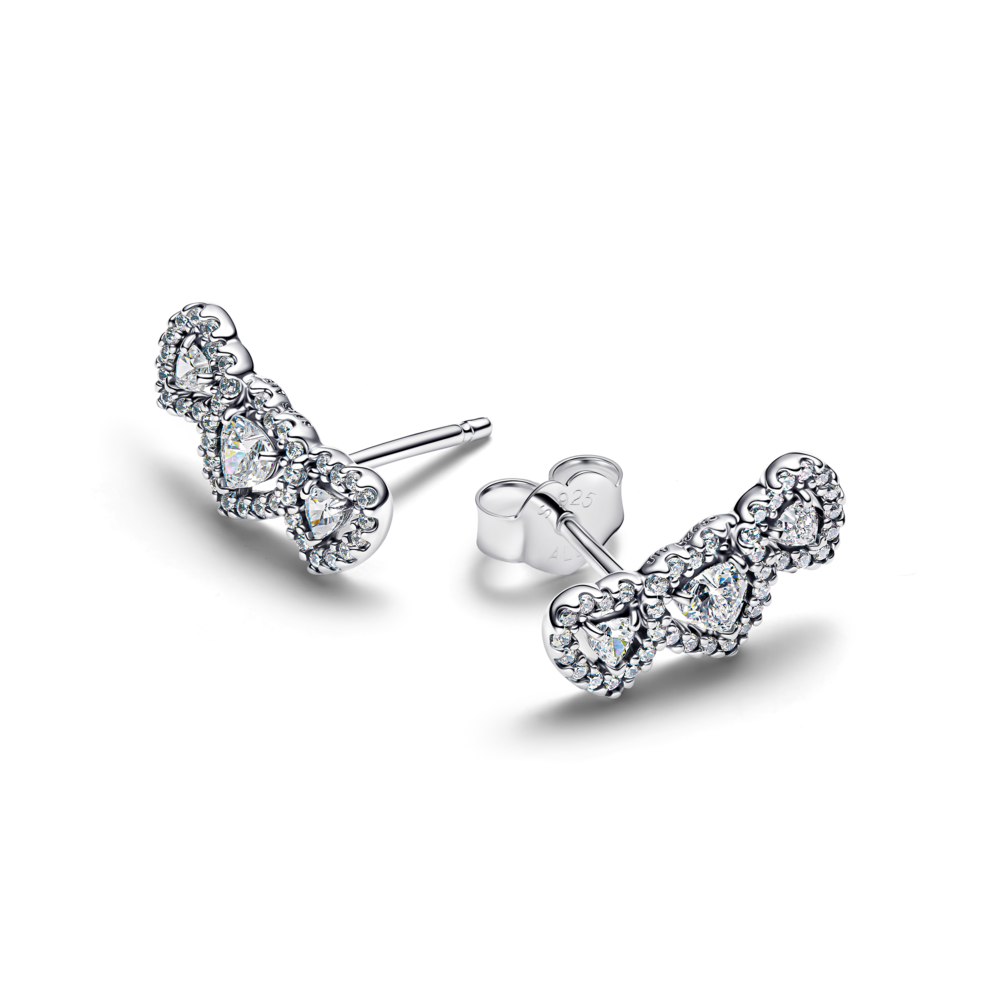 PANDRA
Brincos Pandora Triplo Coração