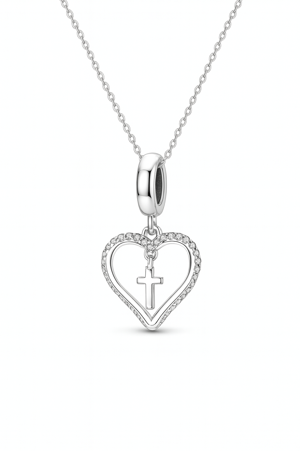 Colar Coração da Fé