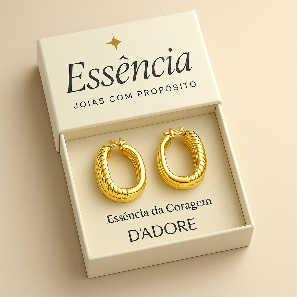 Argolas Essência da Coragem