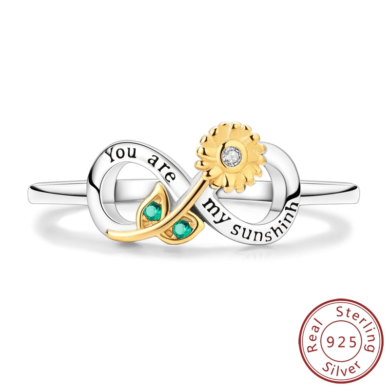 🌻 Anel Flor de Luz